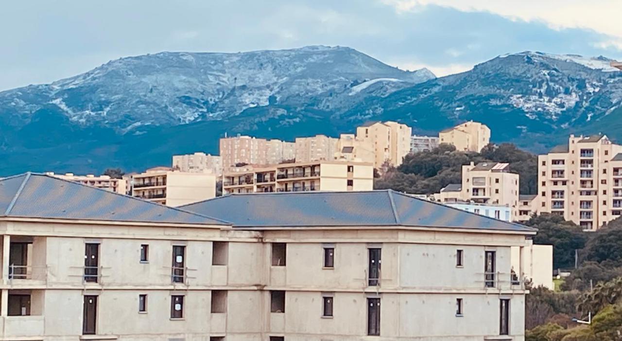 Mountain View & Sea View Location Chambre Individual 1 Sur 3 Chambres Dispo Avec Climes Mais Salle De Bain Et Salon En Commune Bastia  Exterior foto